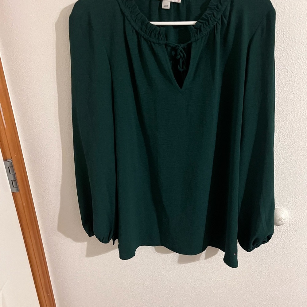 Women's Green Blouse